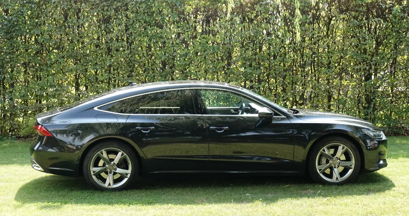 Audi A7 cena 200000 przebieg: 128000, rok produkcji 2018 z Łowicz małe 56